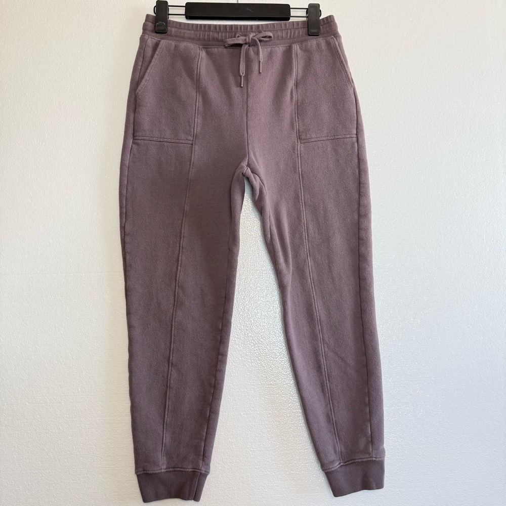 Beyond yoga Hold The Line Sweatpants Women Size S Comfy Sporty 25” Dusty Mauve